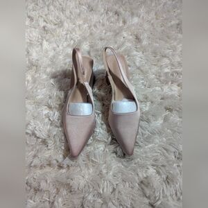 Shein- Pink Satin Shoes